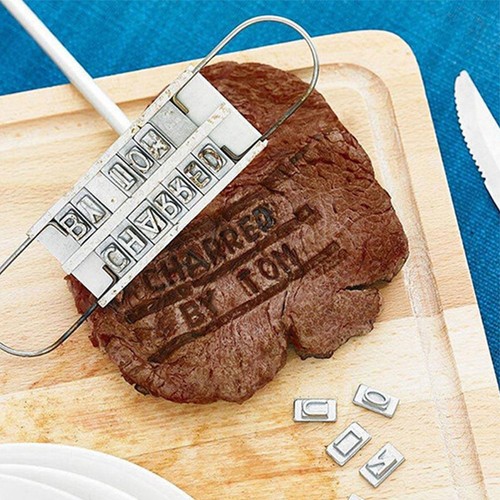 Stainless steel bbq branding - stainless,