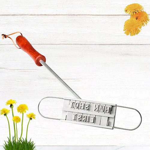 Bbq branding iron set grill - set,