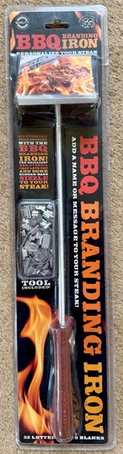 Bbq branding iron - iron,