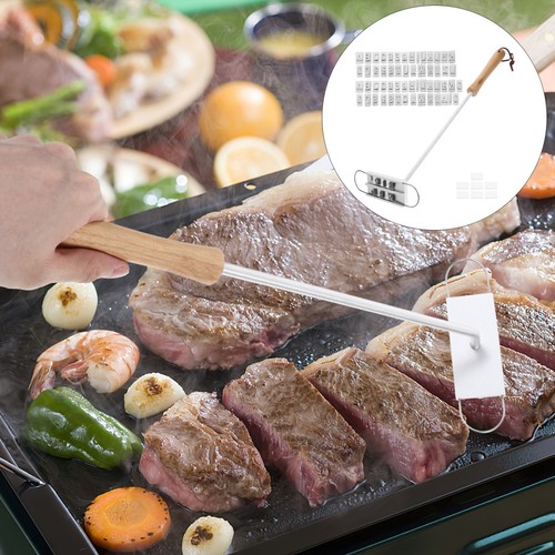 Bbq branding iron set - branding, with