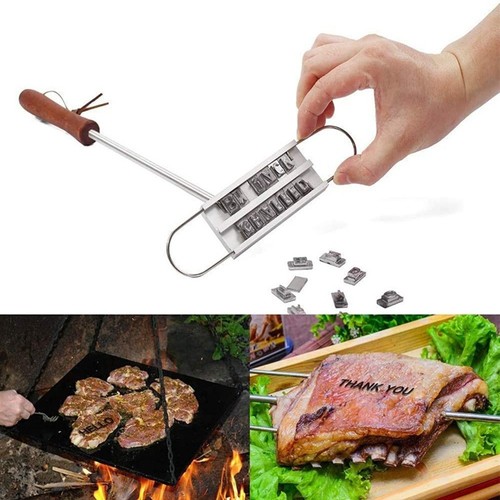 Metal bbq branding - bbq,