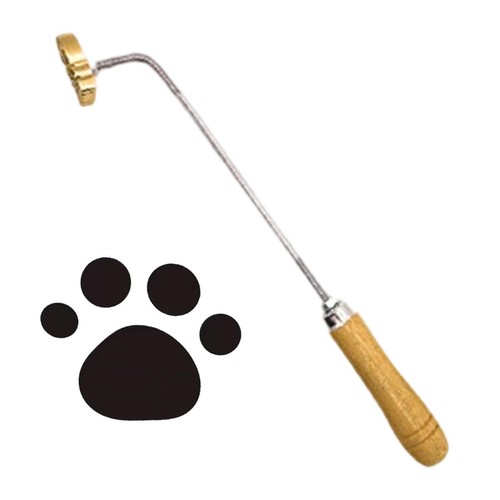 Branding iron for cake - branding, wooden
