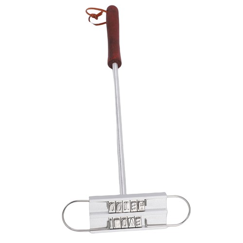 Bbq branding iron set - bbq,